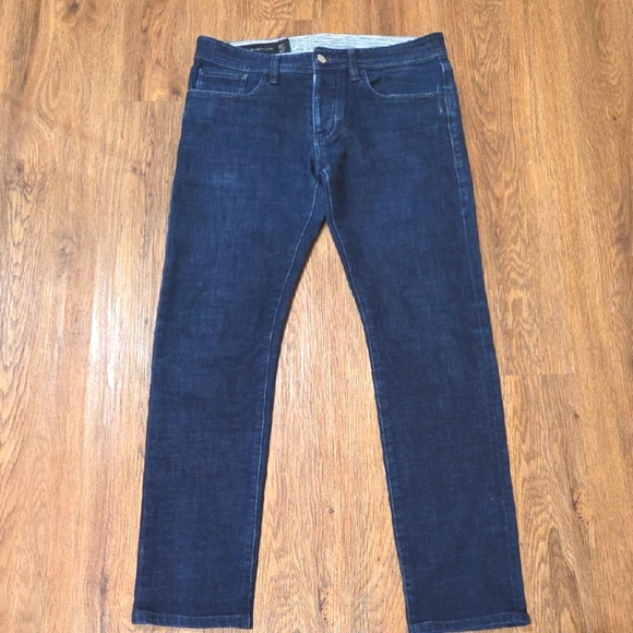 Armani Exchange Denim - Armani Exchange Women's Deep Indigo Slim Jeans 31R low waist.